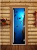 Дверь для сауны DoorWood (Дорвуд) 70x180 Престиж Фотопечать A069 левая