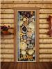 Дверь для сауны DoorWood (Дорвуд) 80x200 Престиж Фотопечать A047 правая