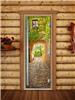 Дверь для сауны DoorWood (Дорвуд) 80x200 Престиж Фотопечать A072 правая