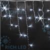 Гирлянда-бахрома светодиодная Rich Led 3*0.5 м, МЕРЦАНИЕ белый