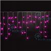 Гирлянда-бахрома светодиодная Rich Led 3*0.5 м, розовый