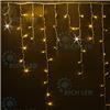 Гирлянда-бахрома светодиодная Rich Led 3*0.9 м, МЕРЦАНИЕ (флэш-вспышки) желтый