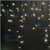 Гирлянда-бахрома светодиодная Rich Led 3*0.9 м, МЕРЦАНИЕ Черный провод. теплый белый