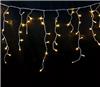 Гирлянда-бахрома светодиодная Rich Led 3*0,5 м, пост.св., IP65, тепл.белый, пр.прозрачный