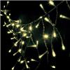 Гирлянда-бахрома светодиодная Rich Led 3*0,9 м, пост.св., IP65, тепл.белый, пр.прозрачный