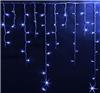 Гирлянда-бахрома светодиодная Rich Led 3*0,5 м, мерцание, синий+белый, провод прозрачный