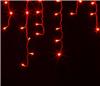 Гирлянда-бахрома светодиодная Rich Led 3*0,5 м, мерцание, IP65, красный, провод белый