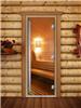 Дверь для сауны DoorWood (Дорвуд) 70x180 Престиж Фотопечать A031 правая