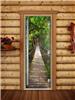 Дверь для сауны DoorWood (Дорвуд) 70x200 Престиж Фотопечать A083 правая