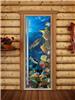 Дверь для сауны DoorWood (Дорвуд) 70x200 Престиж Фотопечать A087 левая