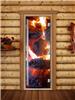 Дверь для сауны DoorWood (Дорвуд) 60x190 Престиж Фотопечать A060 левая