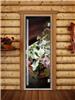 Дверь для сауны DoorWood (Дорвуд) 70x170 Престиж Фотопечать A008 левая