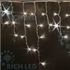 Гирлянда-бахрома светодиодная Rich Led 3*0.5 м, МЕРЦАНИЕ теплый белый