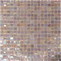 Мозаика стеклянная однотонная JNJ Ice Jade 15x15, 295х295 мм IC 34, на сетке, лист 0.087 кв.м