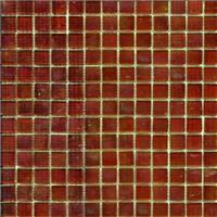 Мозаика стеклянная однотонная JNJ Ice Jade 15x15, 295х295 мм IC 44, на сетке, лист 0.087 кв.м