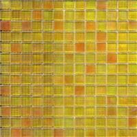 Мозаика стеклянная однотонная JNJ Ice Jade 15x15, 295х295 мм IC 80, на сетке, лист 0.087 кв.м