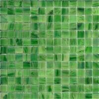 Мозаика стеклянная однотонная JNJ Ice Jade 15x15, 295х295 мм IB 75, на сетке, лист 0.087 кв.м