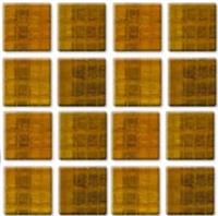 Мозаика стеклянная однотонная JNJ Ice Jade 15x15, 295х295 мм IC 43, на сетке, лист 0.087 кв.м