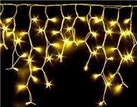 Гирлянда-бахрома светодиодная Neon-Night Айсикл 4,0 х 0,6 м, желтый, 128 LED