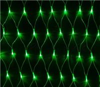Светодиодная сетка Rich Led 2*3м, 384LED(зеленый), прозрачный провод, 220В