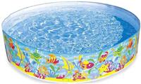 Каркасный детский бассейн Intex Океан 183х38 см от 3 лет, артикул 56452