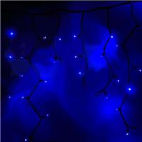 Гирлянда-бахрома светодиодная Neon-Night Айсикл 2,4х0,6 м, эффект мерцания, синий