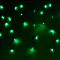 Гирлянда-бахрома светодиодная Neon-Night Айсикл 4,8 х 0,6 м, зеленый