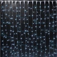 Гирлянда-дождь (плей-лайт) светодиодная Rich Led белый RL-C2*3F-T/W