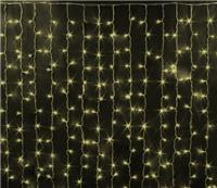 Гирлянда-дождь (плей-лайт) светодиодная Neon-night 2х3м, постоянное свечение диоды ТЕПЛО-БЕЛЫЕ 760LED