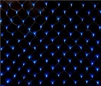 Светодиодная сетка Neon-Night 1,8х1,5м, прозрачный, 180 LED, цвет: Синий