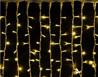 Гирлянда-дождь (плей-лайт) светодиодная Rich Led 2*2 м, 220 В, пост. св., IP65, желтый, пр. белый