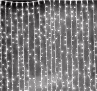 Гирлянда-дождь (плей-лайт) светодиодная Rich Led 2*2 м, 220 В, мерцание, IP65, белый, пр. белый