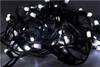 Гирлянда-нить светодиодная Neon-night Original 10м, с эффектом мерцания, черный, 24В, Белый