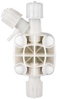 Головка насоса Etatron с шаровыми клапанами STD PVDF eONE, тип H, 1-15 л/ч, Керамика - TFE/P
