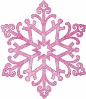 Ёлочные украшения Neon-Night Снежинка Снегурочка, 81 см, цвет фиолетовый