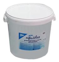 Препарат для бассейна Aquatics (Каустик) хлор быстрый таблетки (20г) 25 кг