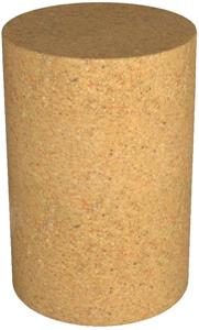 Декоративная фигура Flox цилиндр песочный гранит