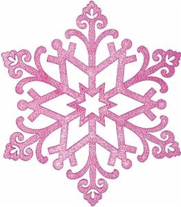 Ёлочные украшения Neon-Night Снежинка Снегурочка, 81 см, цвет фиолетовый