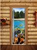 Дверь для сауны DoorWood (Дорвуд) 60x190 Престиж Фотопечать A067 левая