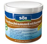 Средство Soll для удаления взвесей и мути TeichschlammEntferner 500 г (на 10 куб.м)