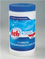 Препарат для бассейна hth Медленный стабилизированный хлор в таблетках 200 гр, 5 кг