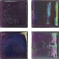 Мозаика стеклянная однотонная JNJ Ice Jade 15x15, 295х295 мм IC 33, на бумаге, лист 0.087 кв.м