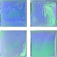 Мозаика стеклянная однотонная JNJ Ice Jade 15x15, 295х295 мм IA 69, на бумаге, лист 0.087 кв.м