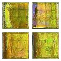 Мозаика стеклянная однотонная JNJ Ice Jade 15x15, 295х295 мм IB 40, на бумаге, лист 0.087 кв.м