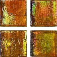 Мозаика стеклянная однотонная JNJ Ice Jade 15x15, 295х295 мм IB 41, на бумаге, лист 0.087 кв.м