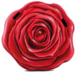 Плот надувной Красная роза, 137x132 см, артикул 58783