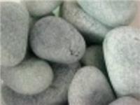 Камни для сауны жадеит шлифованный (средний), 10 кг