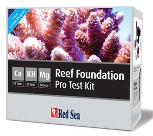 Тестовый набор Red Sea Reef Foundation (Ca, Alk, Mg) для аквариума