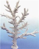 Искусственный коралл Белый пластиковый 43х20х56.5 см