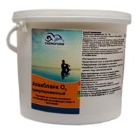 Активный кислород для дезинфекции воды в бассейне Chemoform Аквабланк гранулированный, 5 кг